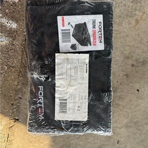 Forte Black Car Organizer